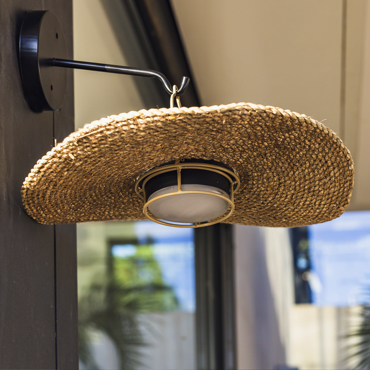 2 Applique murale solaire CORALIA 100LM