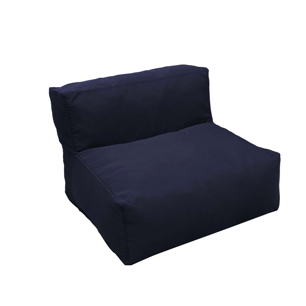 Chauffeuse pour canapé modulable de jardin MODULO bleu