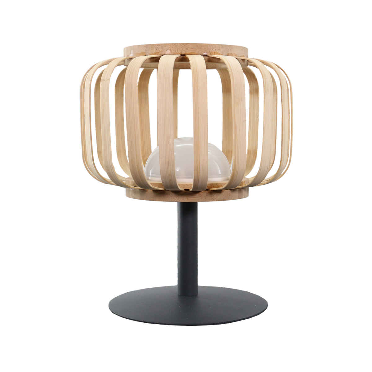 Lampe à poser en bambou H.28cm E27 40W Seynave Lampe à poser en bambou H.28cm E27 40W Seynave