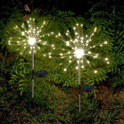 4 Balise solaire à piquer FIREWORKS H97CM