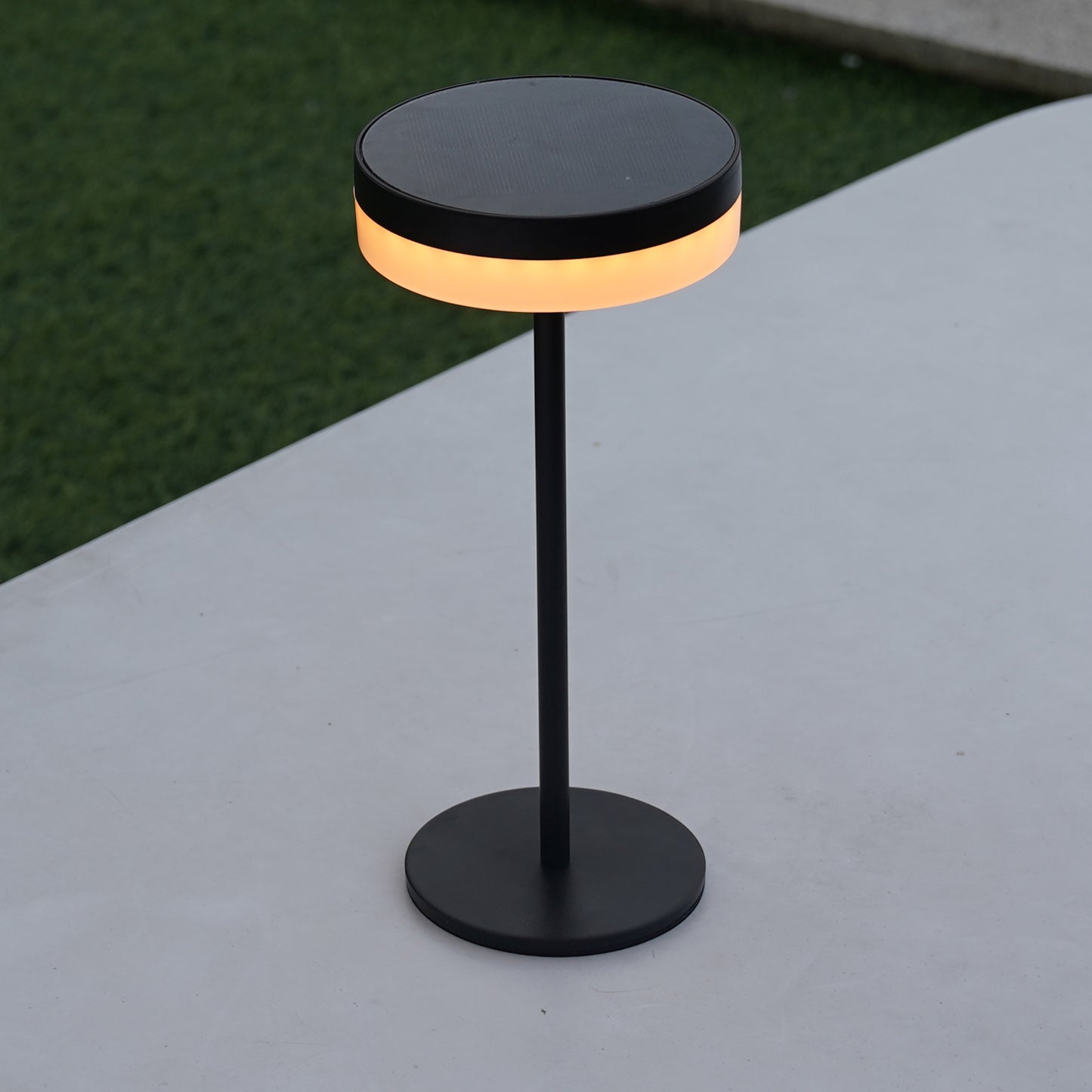 Lampe de table solaire LED blanc dimmable VIVA MINI SOLAR H27cm