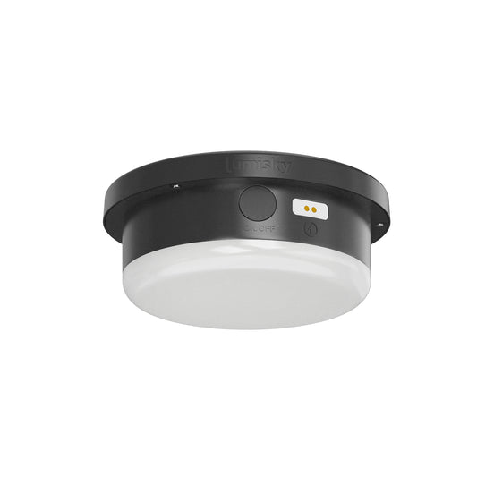 LYS 900 Lumen weiße und mehrfarbige wiederaufladbare LED-Lampe mit Fernbedienung H11cm