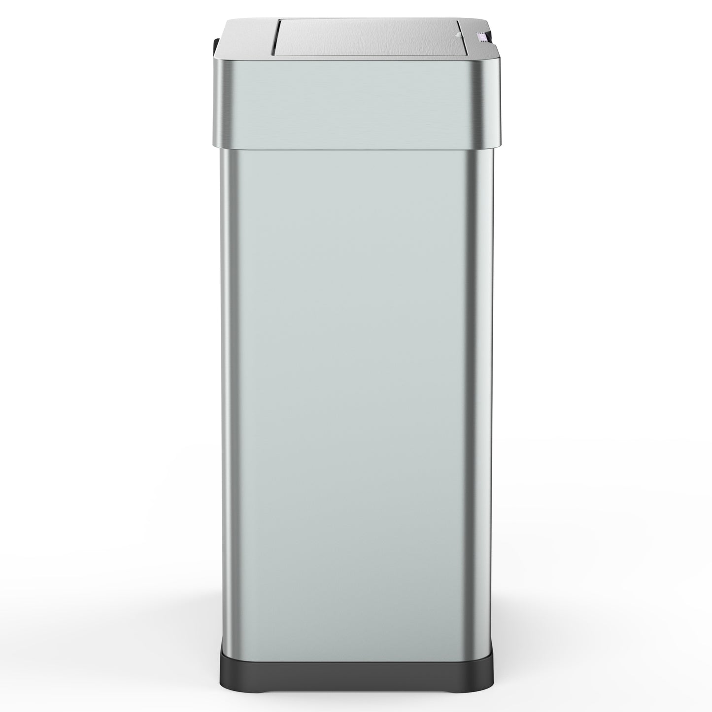 Design automatic kitchen bin 60L DAYTONA in stainless steel with strapping