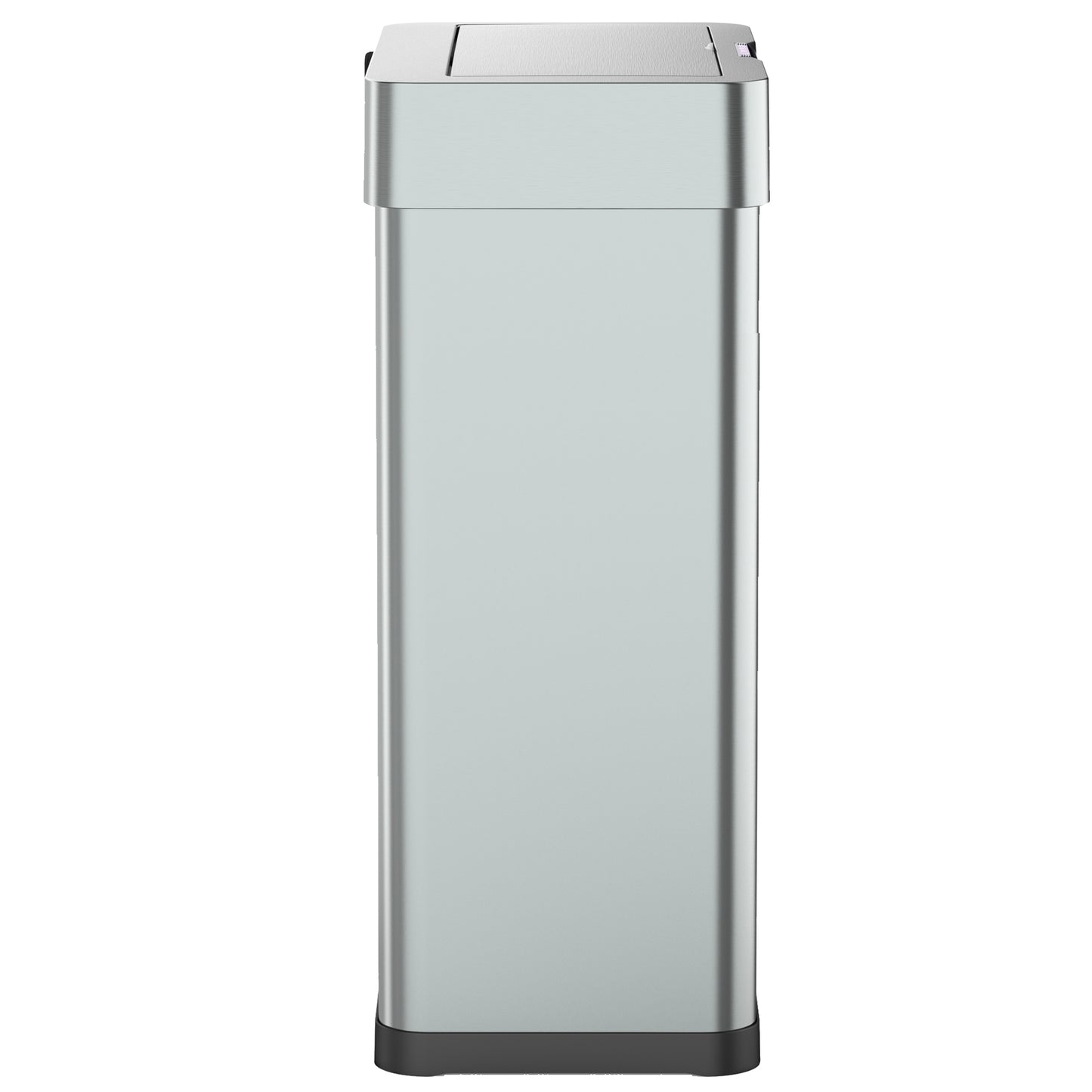 Poubelle de cuisine automatique design 70L DAYTONA en acier INOX avec cerclage