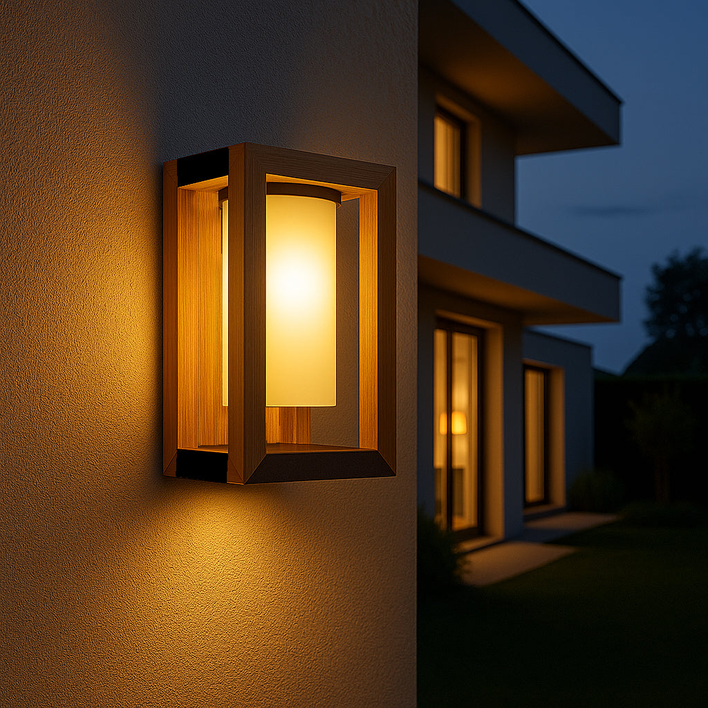 Applique murale décorative avec base LED solaire rechargeable LED blanc chaud SERAPHINA WALL H31cm