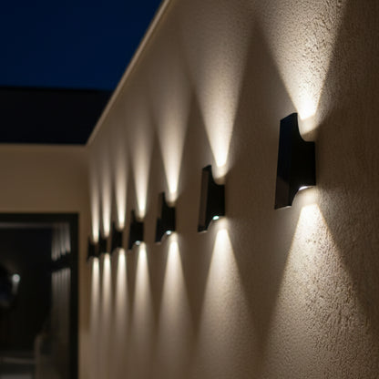 Applique murale solaire LED blanc froid DAYLOR WALL H21cm