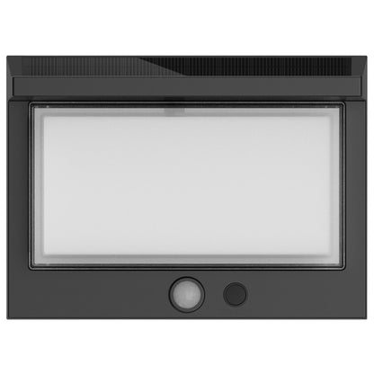 Applique murale solaire avec détecteur de mouvement ZEANY LED blanc froid H15cm