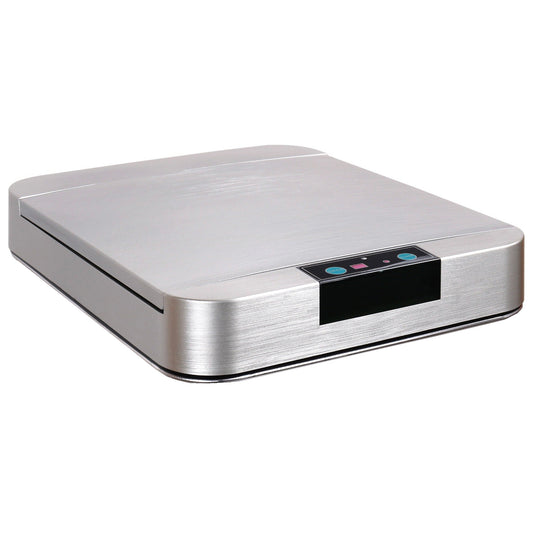 Rechteckiger automatischer Mülleimerdeckel Modell PARKSIDE Chrome