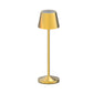 Lampe de table sans fil LED blanc chaud dimmable EMILY H25cm, Gold