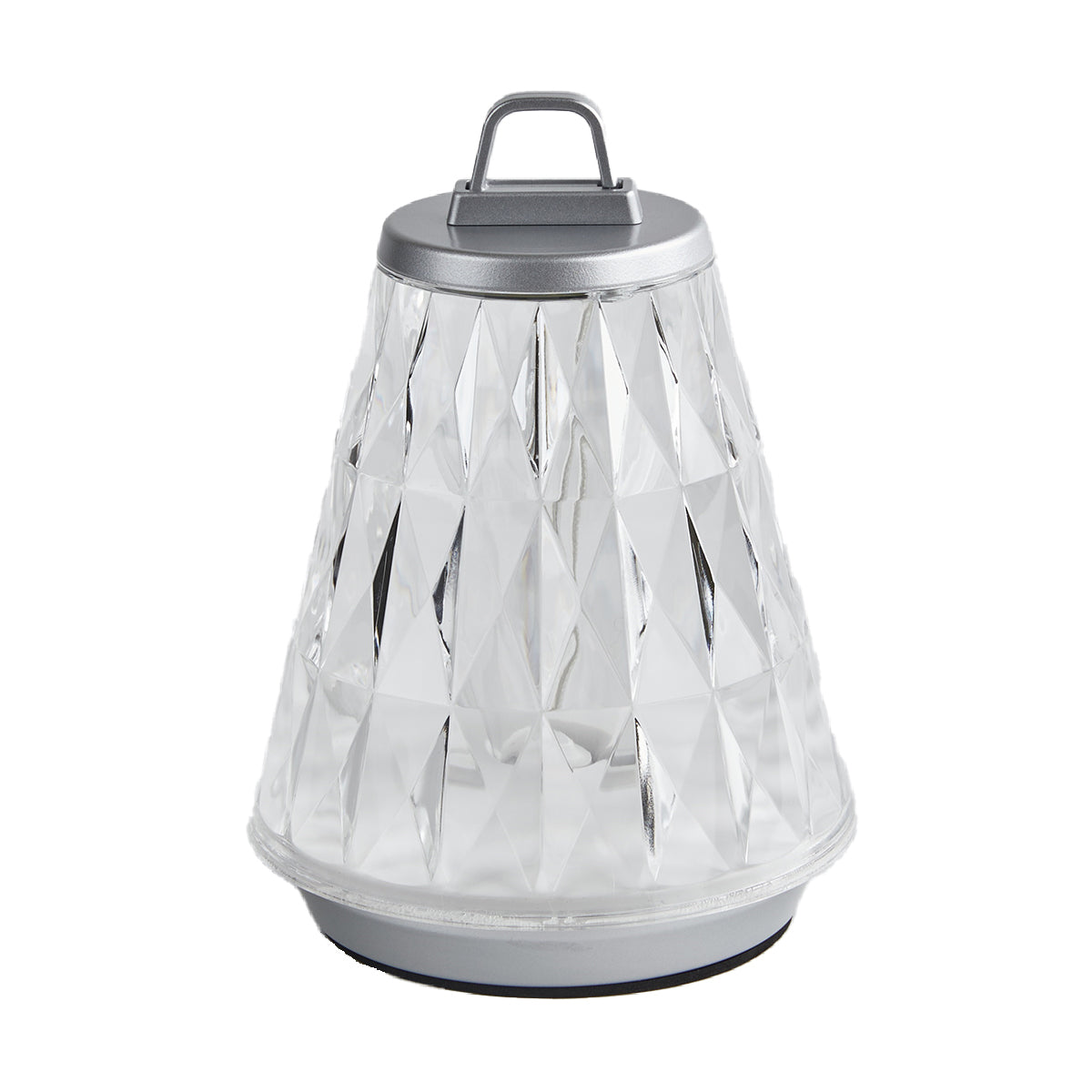 Lampe de table nomade GLOWY sans fil à LED blanc dimmable H16 cm