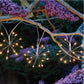 Guirlande solaire étincelante festive micro LED blanc chaud FIREWORKS STRING LIGHT 4.2m