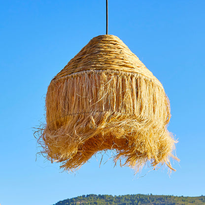 Suspension sur secteur pour l'extérieur LEONORA OUTDOOR CABLE en jacinthe d'eau 5m de longueur de câble