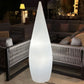 Lampadaire lumineux filaire goutte pour extérieur éclairage puissant LED blanc CLASSY H150cm culot E27