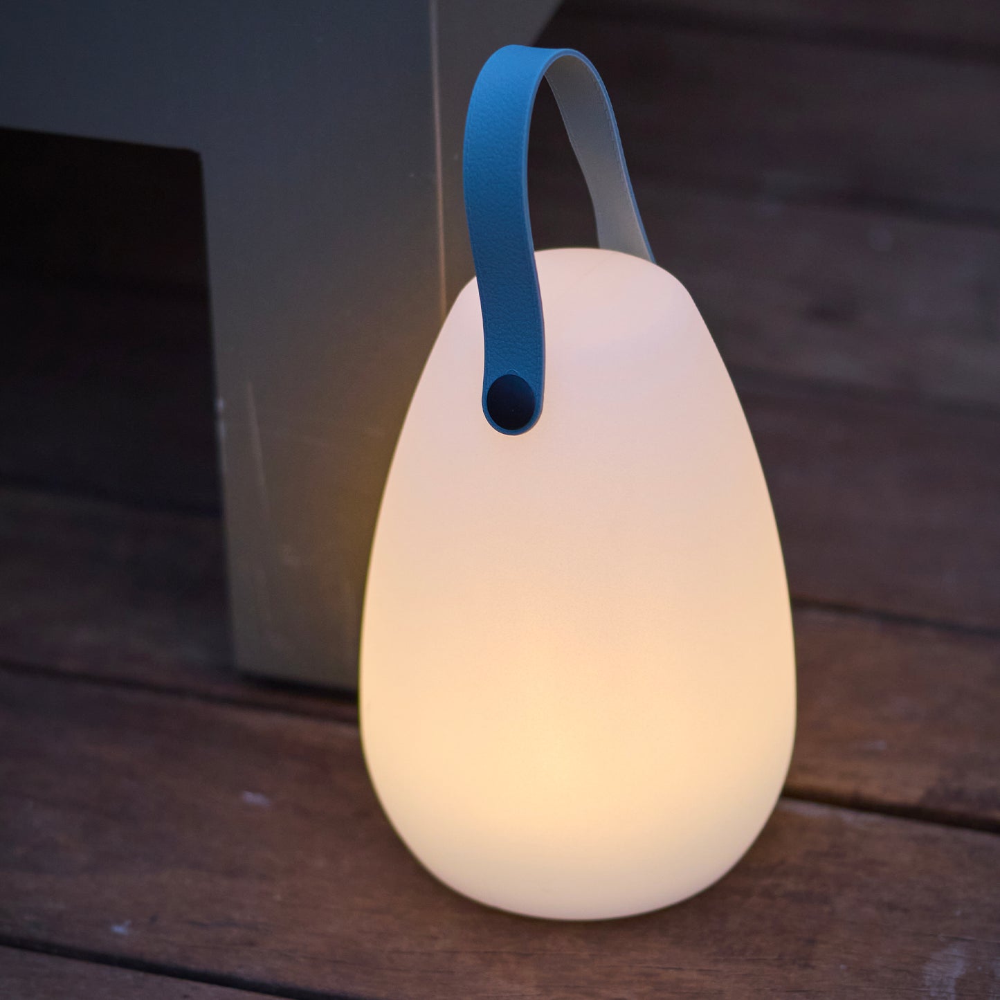 Lampe nomade LED blanc chaud/multicolore dimmable LAURY H28cm