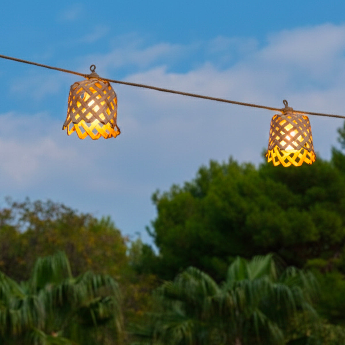 Guirlande solaire NOYA 20 LED 13M