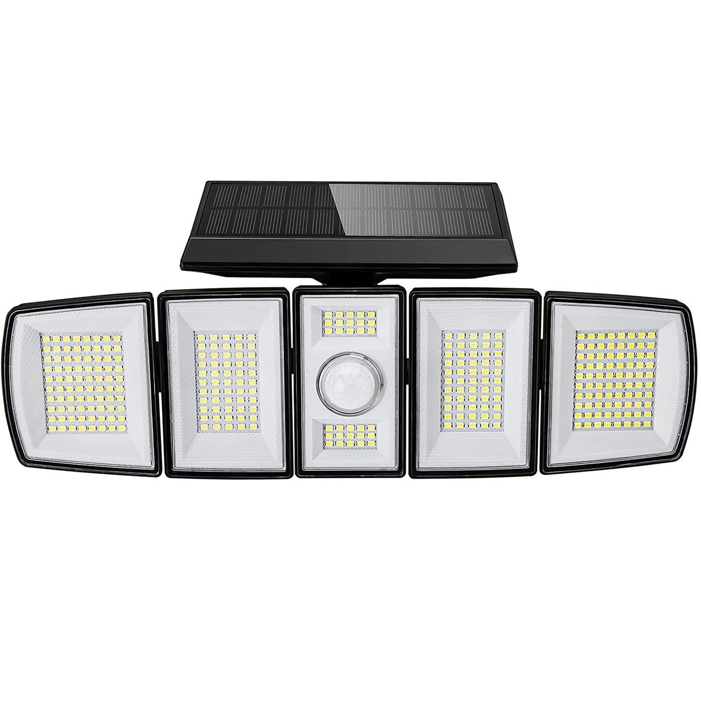 Projecteur Solaire LED Puissant ANDOVER XL - Éclairage Blanc Froid avec Détecteur de Mouvement, Largeur 31 cm, Idéal pour Sécuriser Jardin, Terrasse et Extérieur