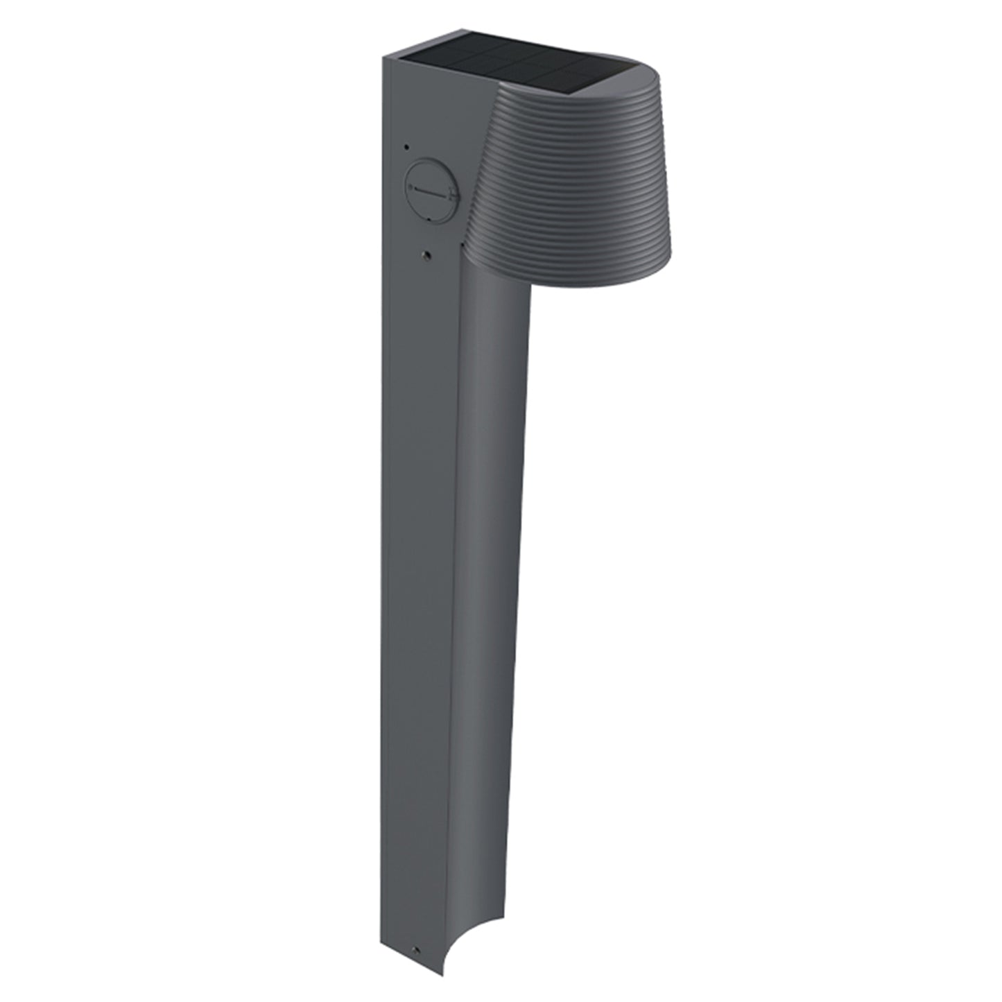 Balise solaire à fixer ou à planter LED blanc chaud/ froid SOLINE TALL H70cm