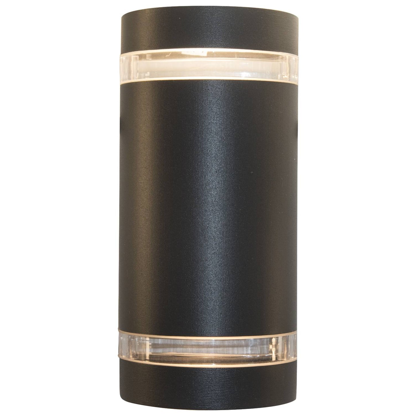 Applique murale d'extérieur sur secteur FOCUS aluminium gris éclairage culot GU10 bidirectionnelle H23,5cm