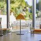 Lampe de table sans fil polyrotin FAROE H30cm