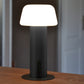 Lampe de table sans fil en aluminium dimmable LED blanc chaud MALO H21cm