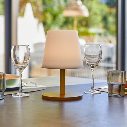 2 Lampe de table STANDY WOOD H25CM