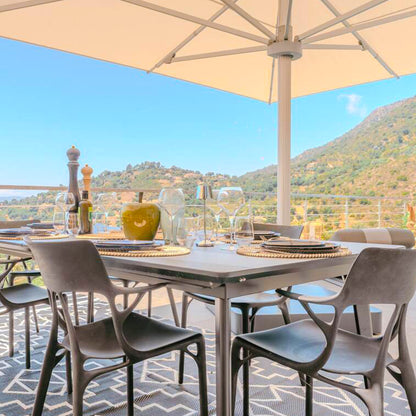 Lampe de table sans fil LED blanc chaud dimmable EMILY H25cm, Argent