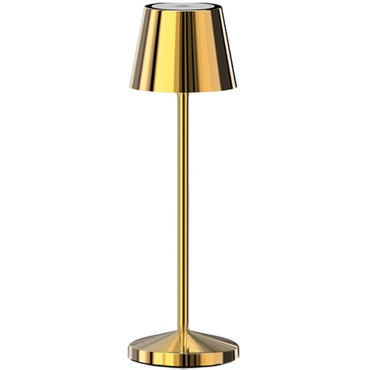 Lampe de table sans fil LED blanc chaud dimmable EMILY H25cm, Gold
