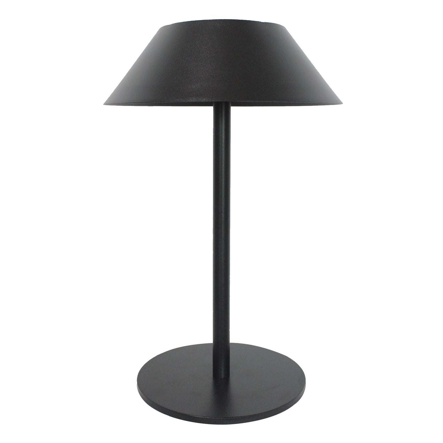 Lampe de table solaire en aluminium avec module LED solaire avec télécommande NERIO SMALL H31cm