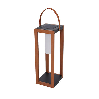 Lanterne Solaire Nomade LED Blanc SERAPHINA TALL - H50cm, Éclairage Autonome et Élégant, Idéal pour Terrasse, Jardin, Balcon et Décoration Extérieure