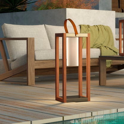 Lanterne Solaire Nomade LED Blanc SERAPHINA TALL - H50cm, Éclairage Autonome et Élégant, Idéal pour Terrasse, Jardin, Balcon et Décoration Extérieure