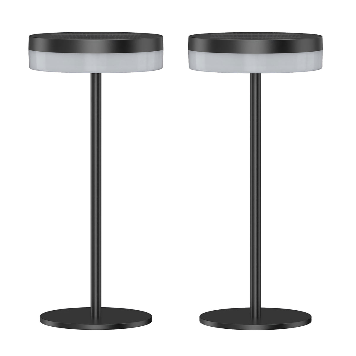 2 Lampe de table solaire VIVIA MINI H27CM