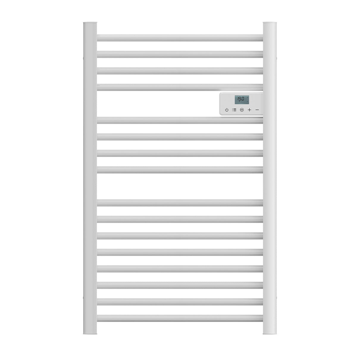 Radiateur sèche-serviettes électrique à inertie écran LCD 500W MONTANA