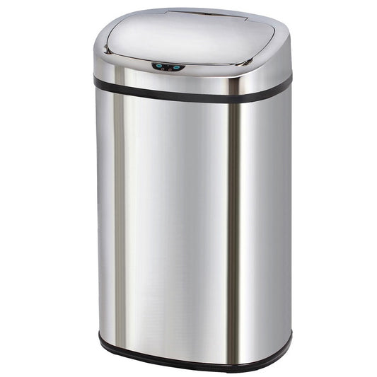 RIBELLI Automatique Capteur Trash Bin Waste Bin Acier Inoxydable RIBELLI Automatique Capteur Trash Bin Waste Bin Acier Inoxydable