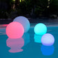 Boule lumineuse sans fil flottante LED multicolore dimmable BOBBY ∅60cm avec télécommande et socle à induction - REDDECO.com