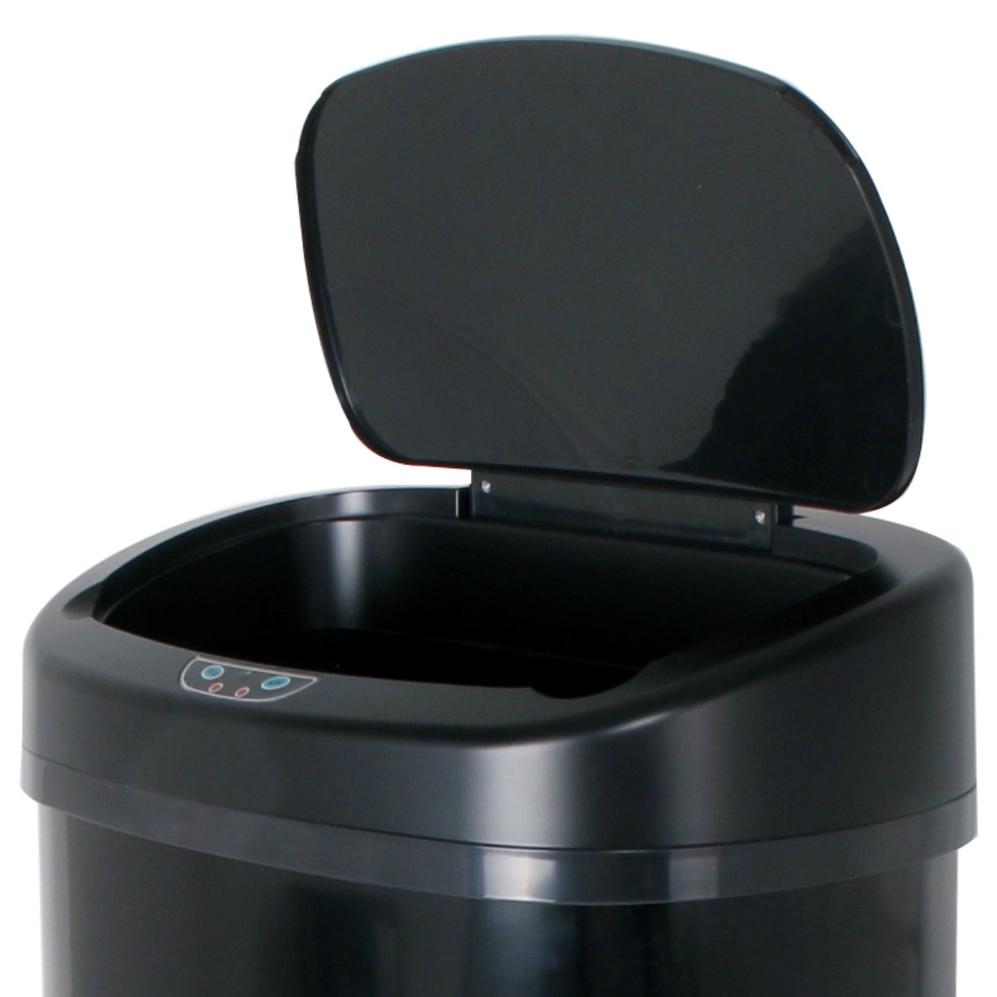 Couvercle de poubelle automatique rectangulaire modèle MAJESTIC BLACK Noir