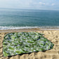 Tapis couverture multi-usage imperméable et pliable - pique-nique camping plage - Congo 200 x 200 cm