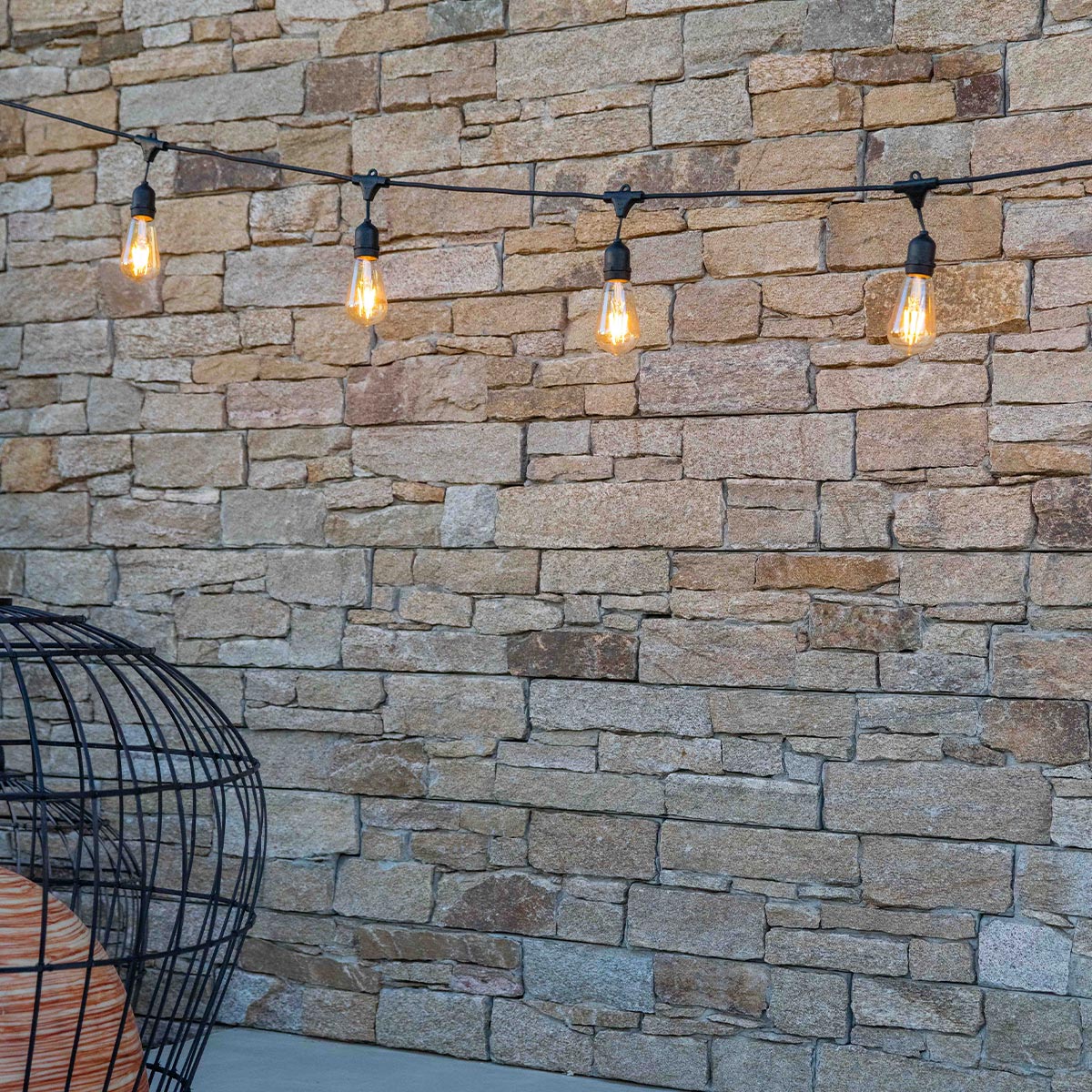 Guirlande lumineuse extérieur 10 douilles E27 MAFY 6m - REDDECO.com