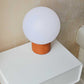 Table lamp touch foot in terracotta LED warm white/dimmable TERRA TERRE CUITE H25cm