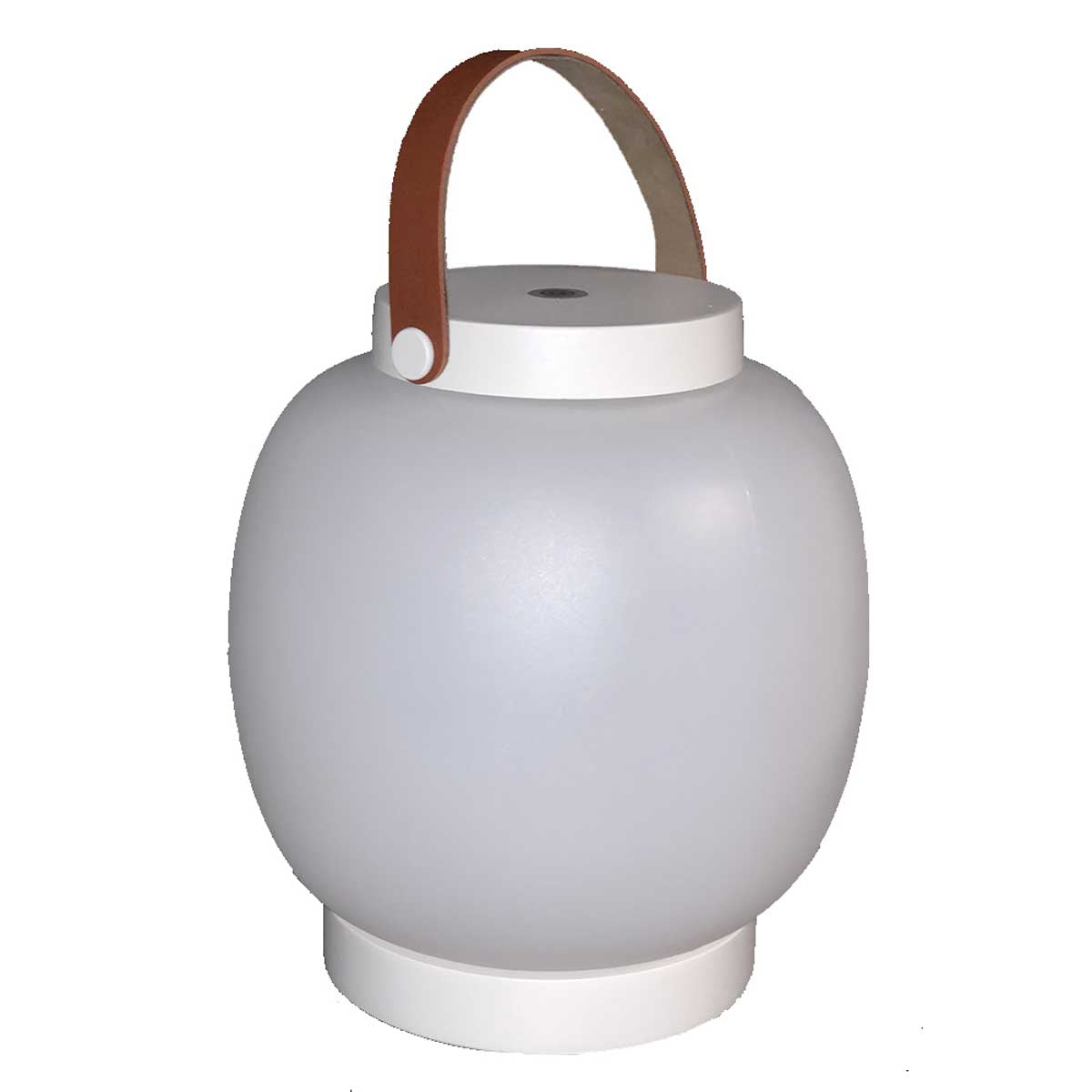 Lanterne sans fil poignée LED blanc chaud COLLY H22.8cm