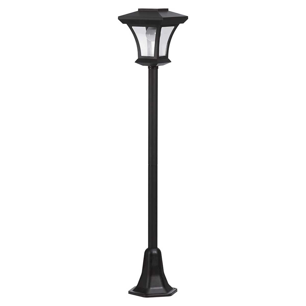 Lampadaire solaire vintage LED blanc froid THEODOR H120cm