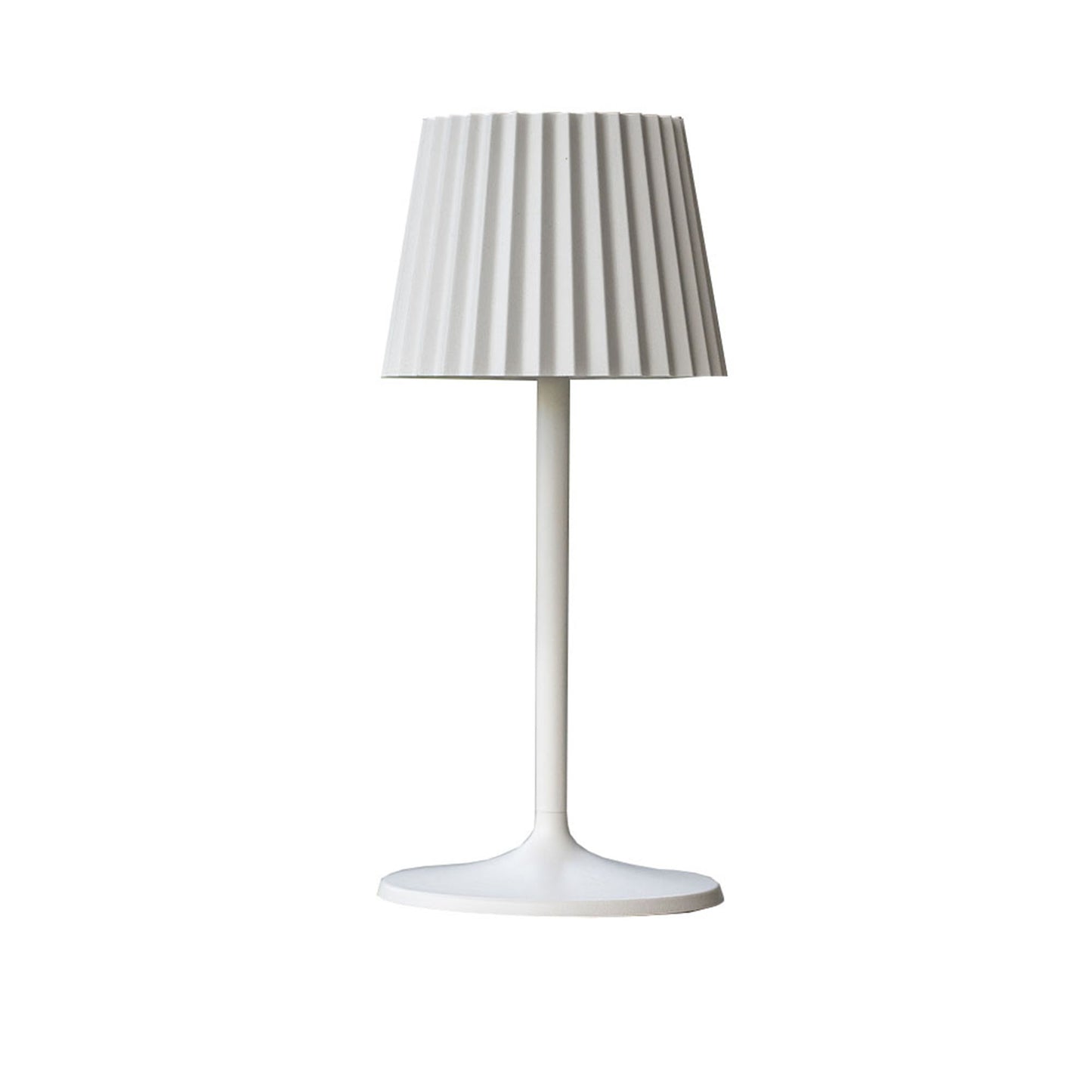 Lampe de table sans fil LED blanc chaud ABBY WHITE H30cm