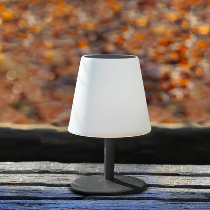 Lampe de table solaire et rechargeable LED blanc chaud/blanc dimmable STANDY TINY SOLAR H25cm - REDDECO.com