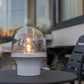 Lampe à poser design vintage sans fil dôme transparent ampoule LED filament blanc chaud LITTLE DANDY H21cm - REDDECO.com