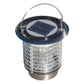 Lanterne sans fil solaire 2 en 1 anti-moustique et éclairage LED blanc/bleu FLY H25cm - REDDECO.com