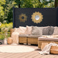 Kit clôture jardin panneaux occultant en bois composite et aluminium - Set de base + 2 extensions : longueur 5,68m - REDDECO.com