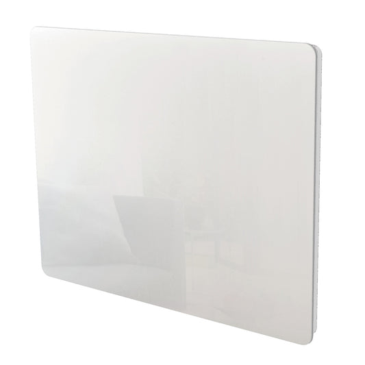 Radiateur électrique à inertie sèche bloc CERAMIQUE + facade VERRE écran LCD 1000W GLASS Norme NF - REDDECO.com