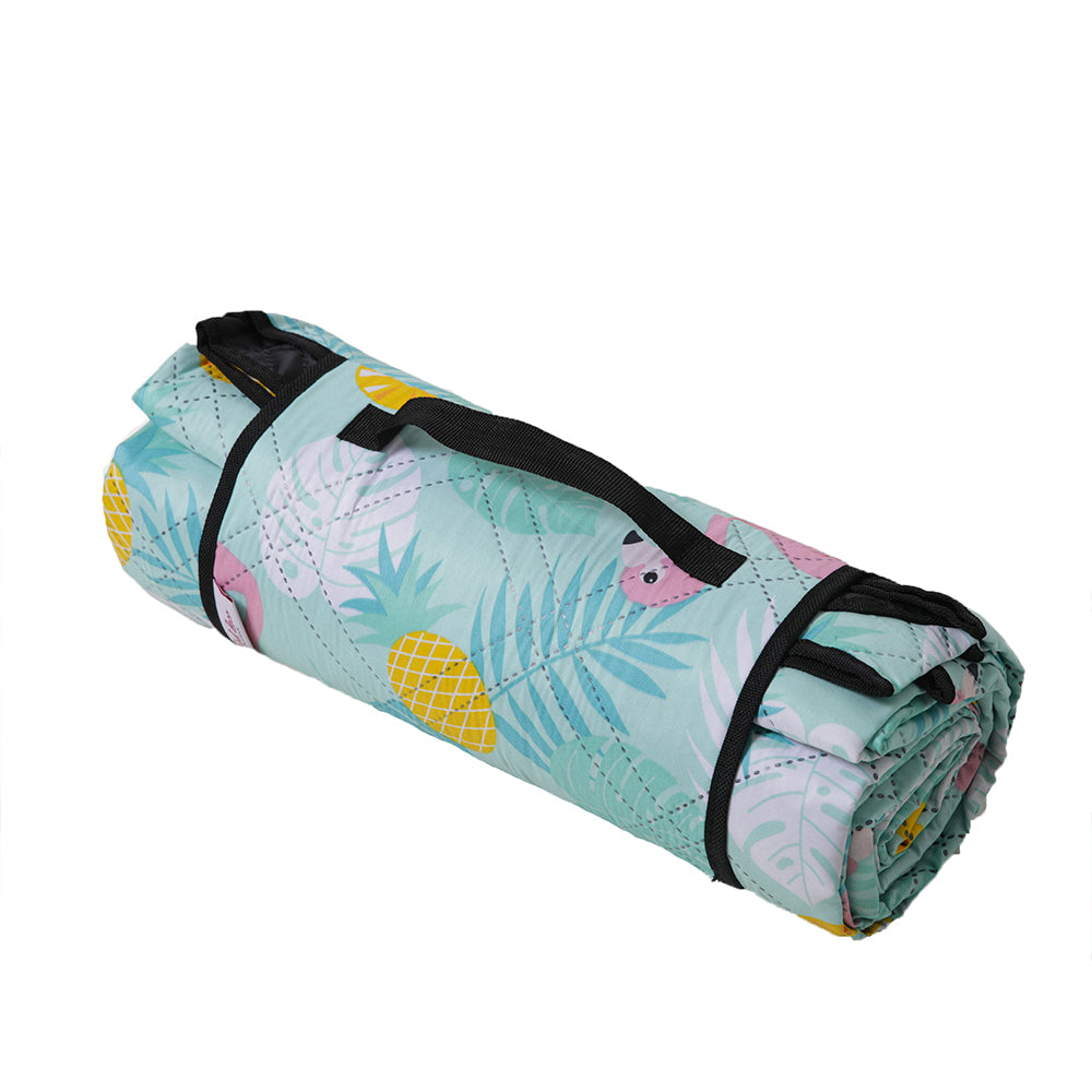 Tapis couverture multi-usage imperméable et pliable pique nique camping plage Bahamas 150 x 200 cm