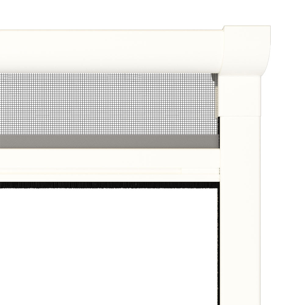 Moustiquaire Enroulable et Recoupable en PVC pour Fenêtre